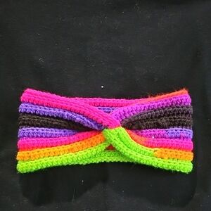 Multicolor Knitted Headband